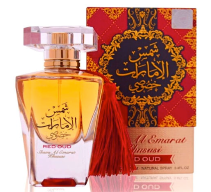 Shams Al Emarat Khususi Red Oud EDP 100ml by Ard Al Zaafaran