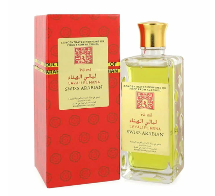 Layali El Hana Perfume Oil 95ml by Swiss Arabian